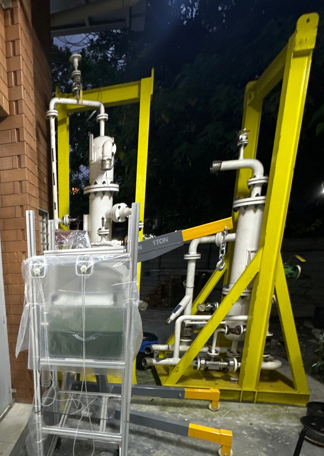 Compact desander skid at the Kuala Lumpur demonstration and test facility