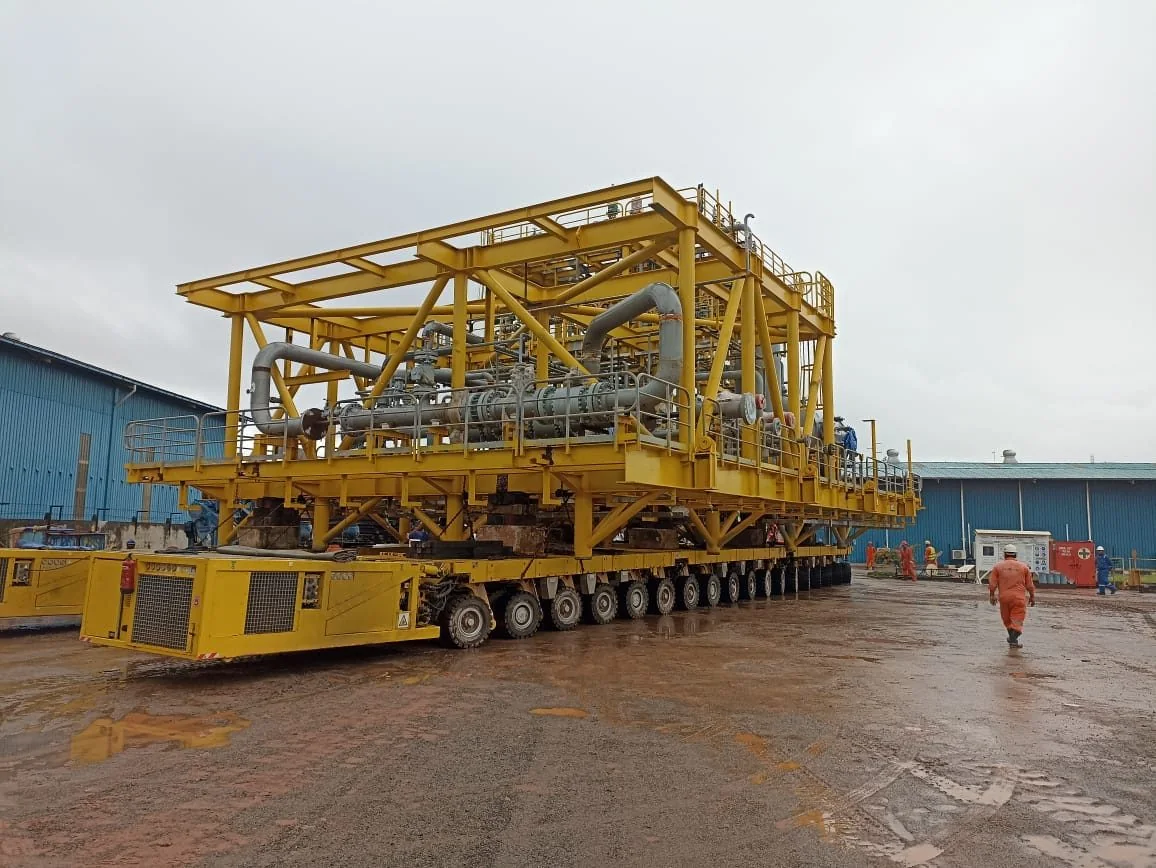 Crude stabilisation module on transporters, 2024